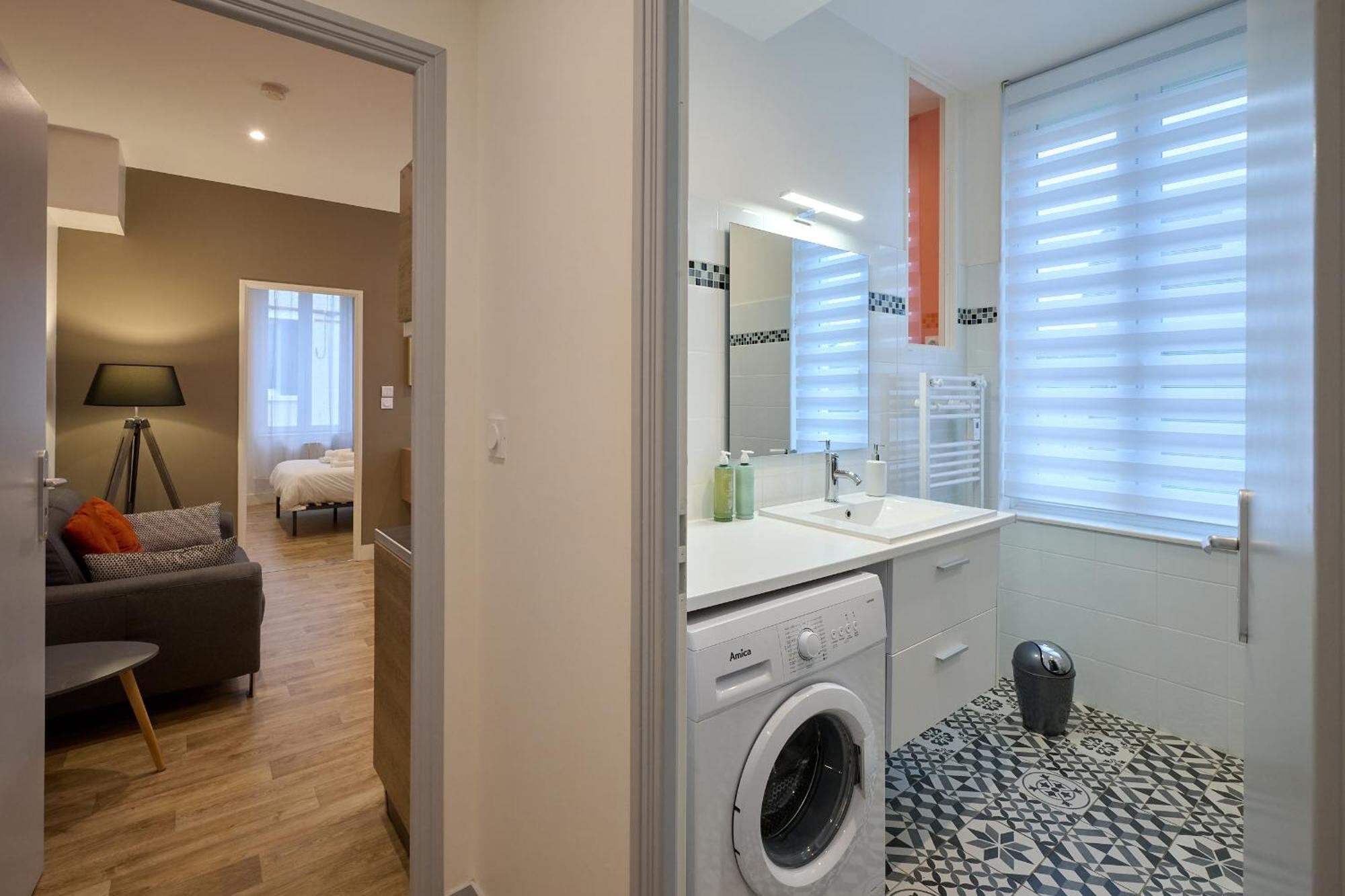 נבר Le Faidherbe Style Appart' Hotel - Wifi Gratuit - Parking Gratuit Calme Et Lumineux מראה חיצוני תמונה